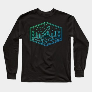 Full Wolf Moon 2 Long Sleeve T-Shirt